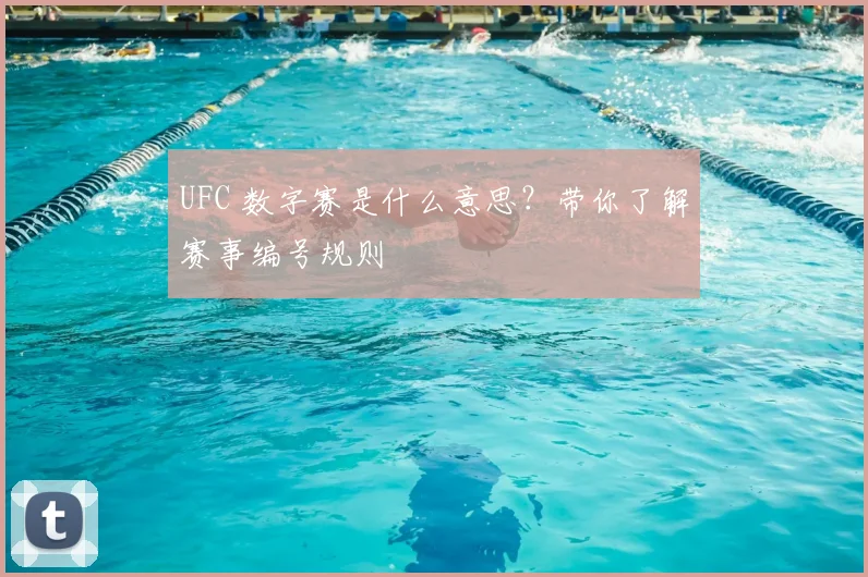 UFC 数字赛是什么意思？带你了解赛事编号规则